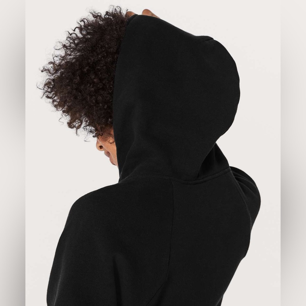Lululemon Warm For Winter Hoodie Oversized Terry Cotton Activewear Cozy Yoga - Picture 6 of 14